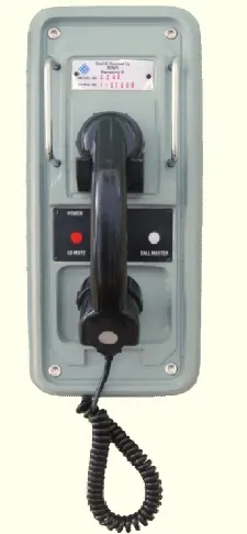 wall mounted handset station
