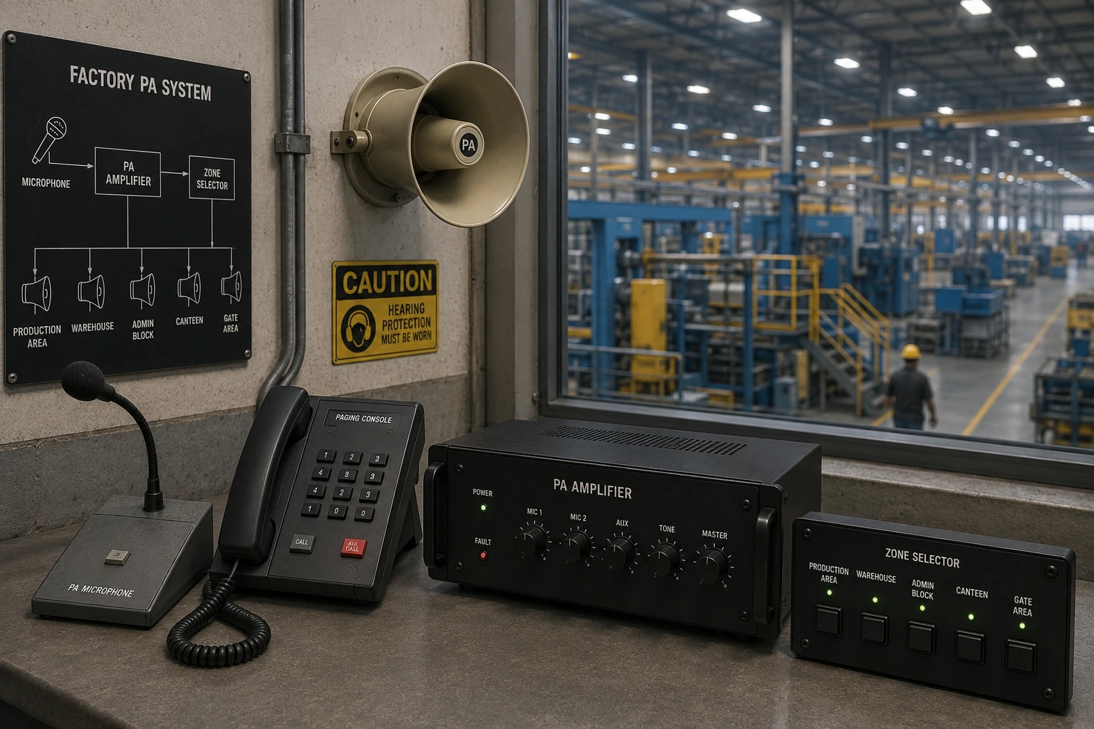 Factory PA System